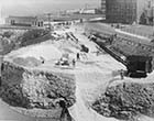 Work on Fort Hill Dual carriage way construction 1939 | Margate History